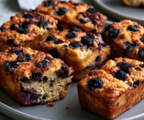 Hairy Bikers Blueberry Mini Loaf Cakes