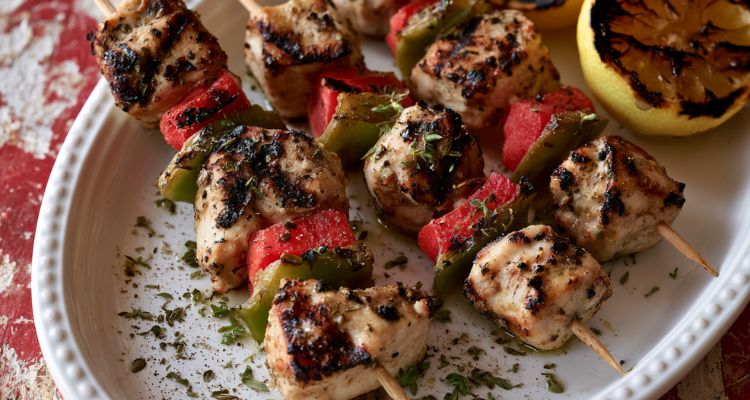 Hairy Bikers Chicken Skewers With Oregano