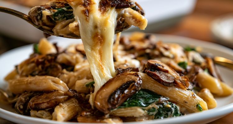 Hairy Bikers Mushroom Pasta Bake