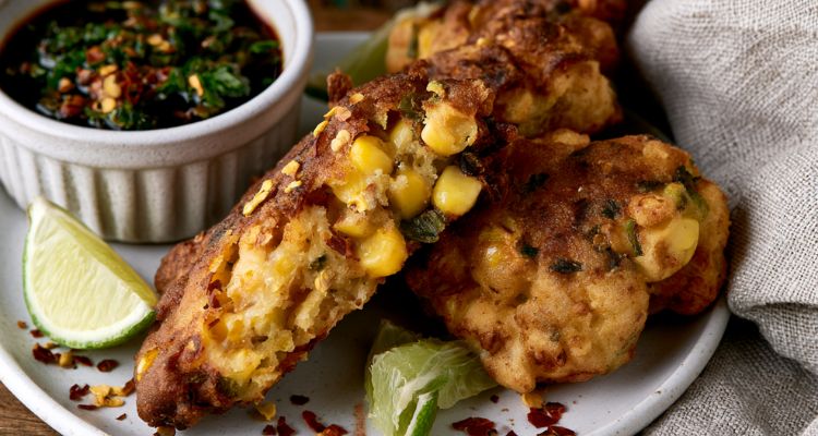 Hairy Bikers Spicy Sweetcorn Fritters