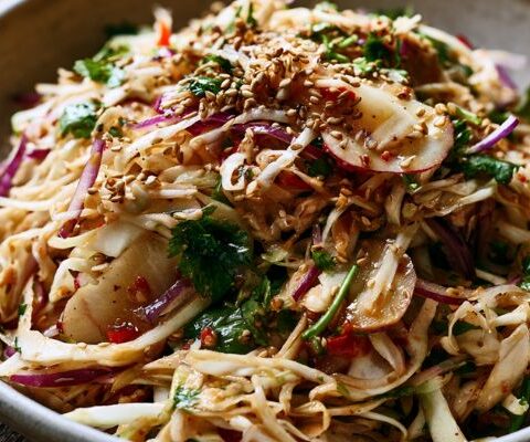 Jamie Oliver Kimchi Coleslaw