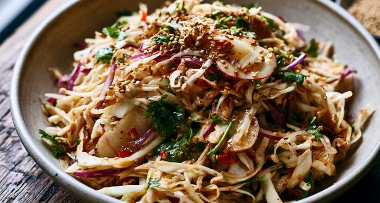 Jamie Oliver Kimchi Coleslaw