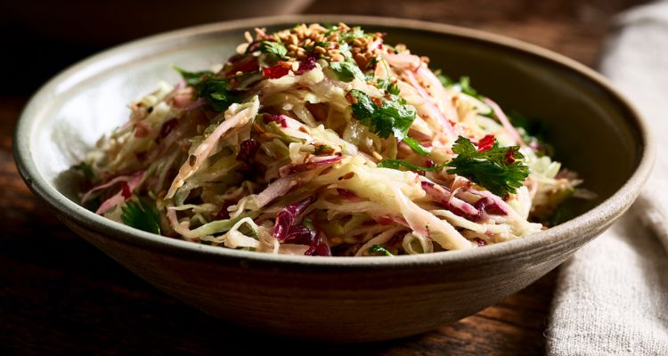 Jamie Oliver Kimchi Coleslaw