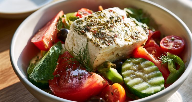 Jamie Oliver Olives Greek salad