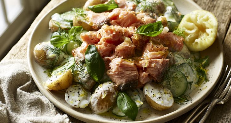 Jamie Oliver Salmon And Potato Salad​