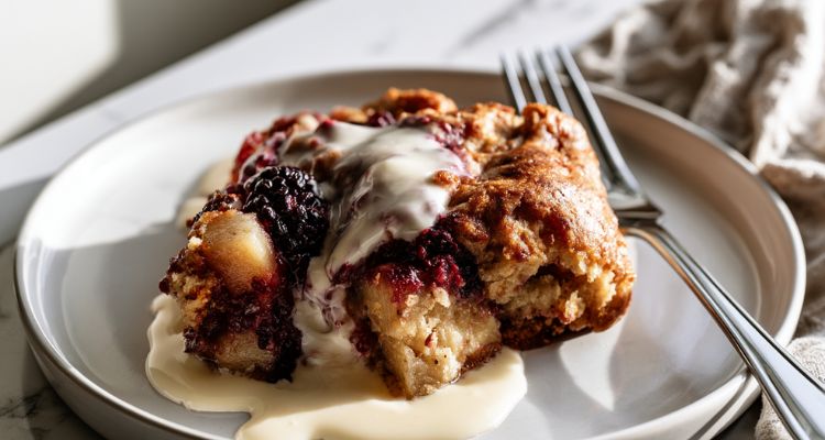 Mary Berry Apple and Blackberry Cobbler