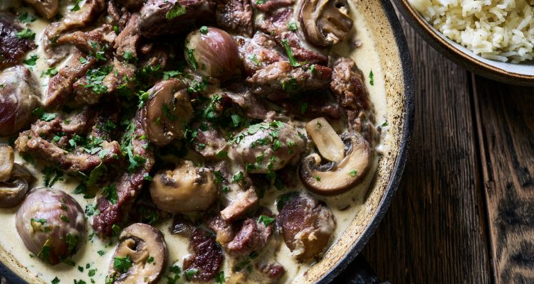 Mary Berry Beef Stroganoff