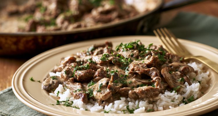 Mary Berry Beef Stroganoff