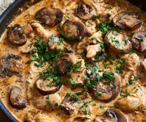 Mary Berry Chicken Stroganoff