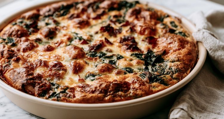 Mary Berry Crustless Quiche
