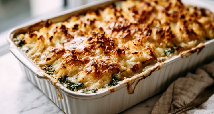 Mary Berry Fish Pie with Crushed Potato Topping