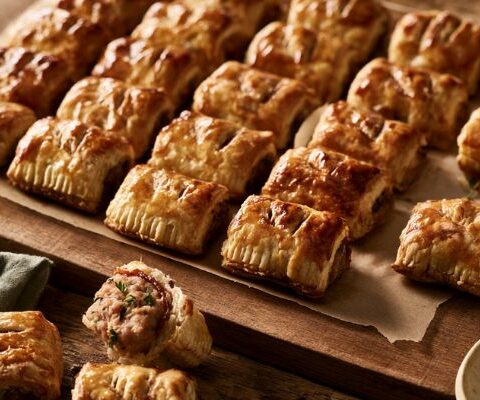 Mary Berry Herbed Mini Sausage Rolls