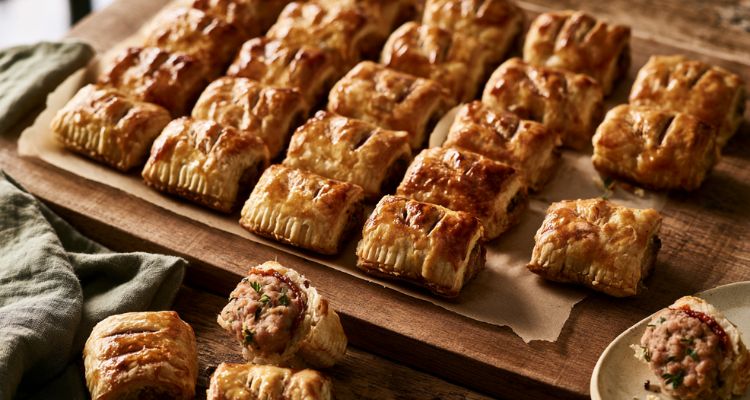 Mary Berry Herbed Mini Sausage Rolls