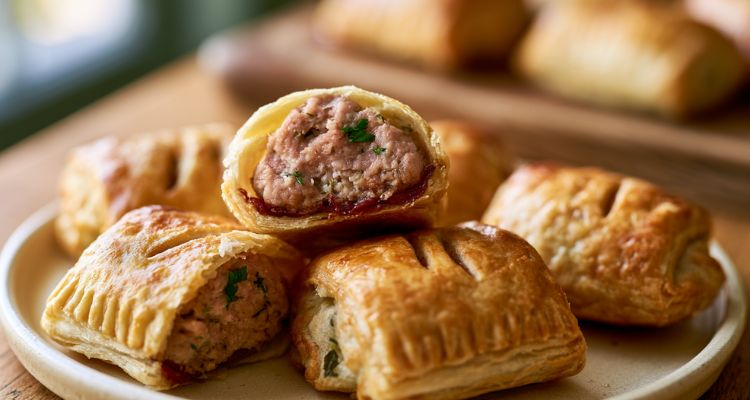Mary Berry Herbed Mini Sausage Rolls
