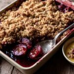 Mary Berry Blackberry and Apple Crumble Pie