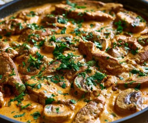 Mary Berry Pork Stroganoff