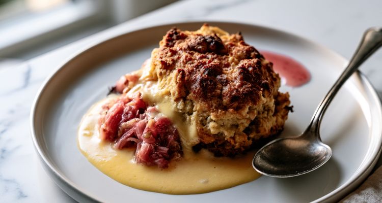 Mary Berry Rhubarb and Orange Cobbler