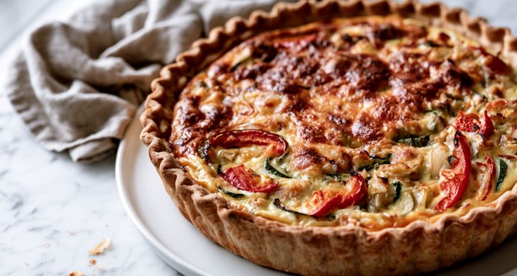 Mary Berry Roasted Vegetable Quiche