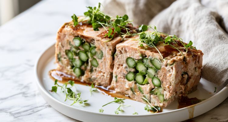 Mary Berry Salmon and Asparagus Terrine