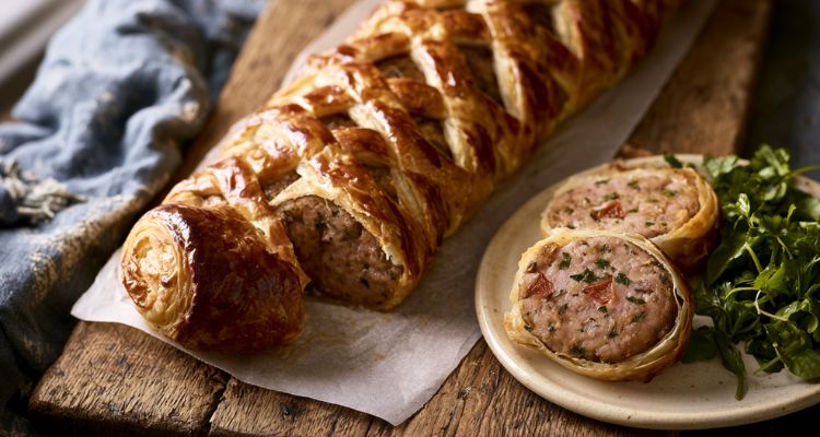 Mary Berry Sausage and Herb Plait