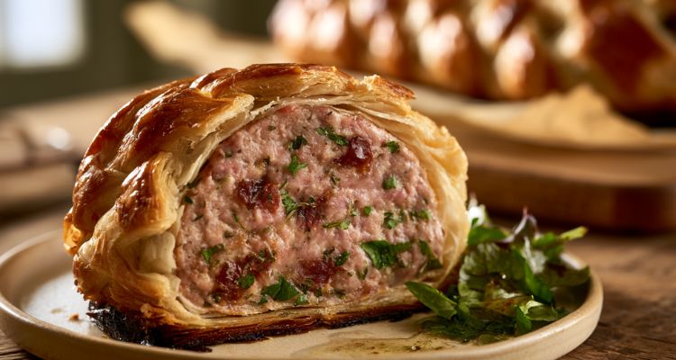 Mary Berry Sausage and Herb Plait