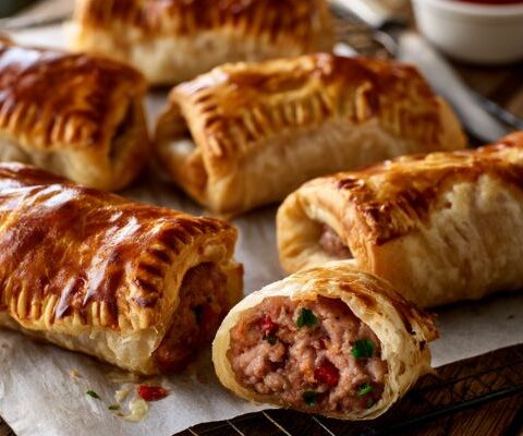 Mary Berry Spicy Sausage Rolls