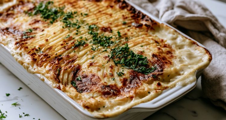 Mary Berry Three Fish Pie with Leeks and White Wine