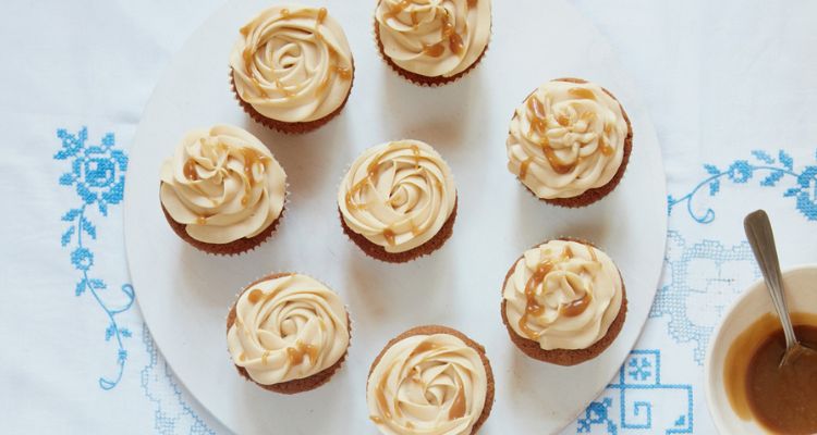 Mary Berry Toffee Cupcakes