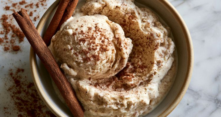 Delia Smith Cinnamon Ice Cream