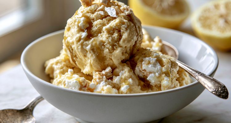 Delia Smith Lemon Meringue Ice Cream