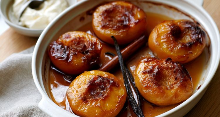 Delia Smith Peaches Baked In Marsala