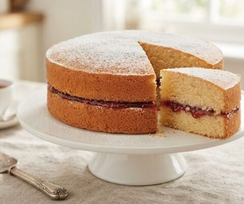 Delia Smith Victoria Sponge All In One​ Recipe