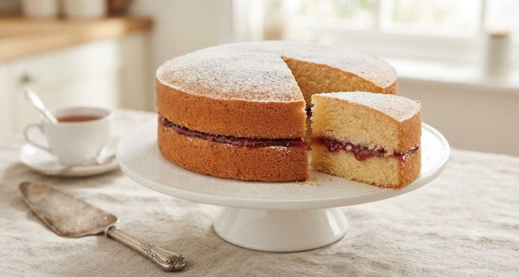 Delia Smith Victoria Sponge All In One​ Recipe