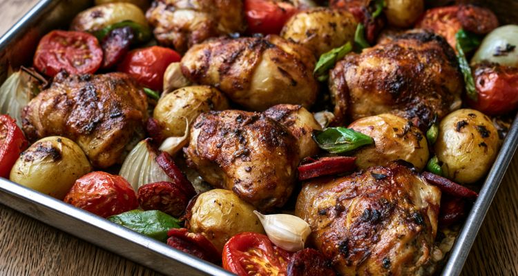 Hairy Bikers Spanish Chicken Bake