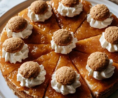 Mary Berry Apricot and Orange Cheesecake