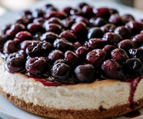 Mary Berry Cherry Cheesecake