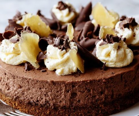 Mary Berry Chocolate, Brandy and Ginger Cheesecake 1