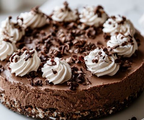 Mary Berry Chocolate Chip Cheesecake 1