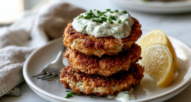 Mary Berry Double Salmon Fishcakes with Horseradish Sauce