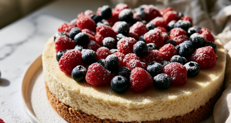 Mary Berry Heavenly Lemon Cheesecake