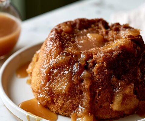 Mary Berry Toffee Apple Steamed Pudding