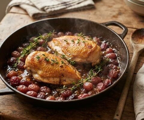 Nigella Lawson Chicken With Red Grapes And Marsala