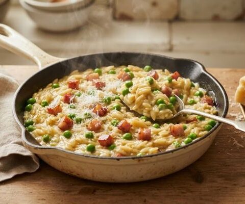 Nigella Lawson Pasta Risotto With Peas And Pancetta