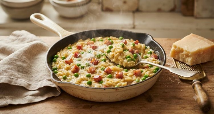 Nigella Lawson Pasta Risotto With Peas And Pancetta
