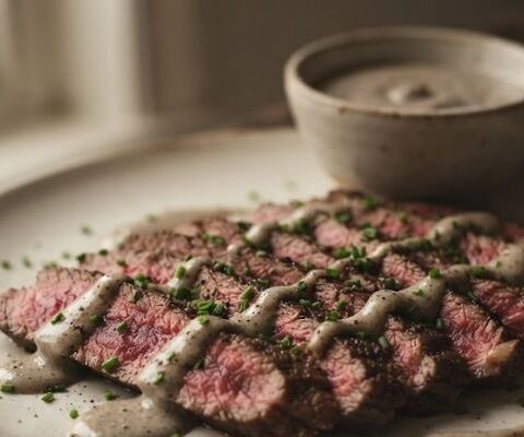 Nigella Lawson Steak with Anchovy Elixir