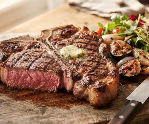 James Martin Chargrilled T-bone Steak