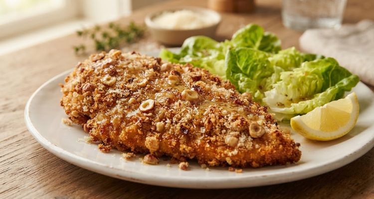 James Martin Hazelnut And Parmesan-crusted Chicken