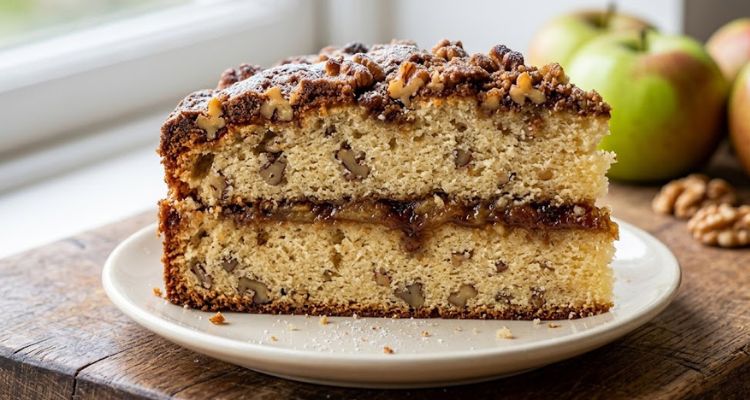Mary Berry Apple and Walnut Cake