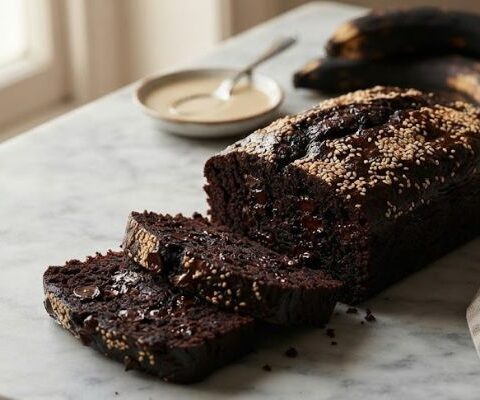 Nigella Lawson Chocolate and Tahini Banana Bread