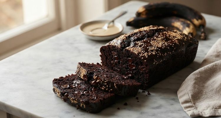 Nigella Lawson Chocolate and Tahini Banana Bread